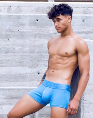 RIBBED TEXTURE COTTON TRUNK - 2 NEW COLORS