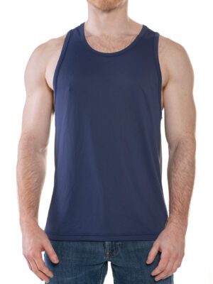 FK SPORT Race Point Tank Tops-5 COLORS<span> - </span>Navy, M
