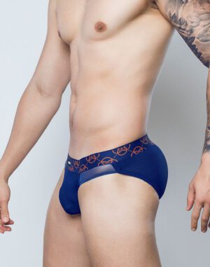 HIMEROS BRIEF-raspberry or navy<span> - </span>Navy, L