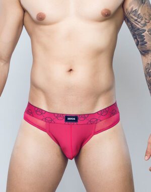HIMEROS BRIEF-raspberry or navy<span> - </span>RASPBERRY, XL
