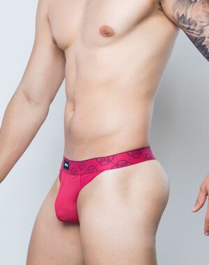 HIMEROS THONG-raspberry or navy<span> - </span>RASPBERRY, S