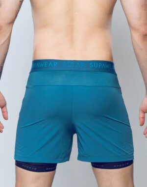 SPR Flex Shorts<span> - </span>Coral Blue, M
