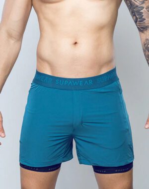 SPR Flex Shorts<span> - </span>Coral Blue, S