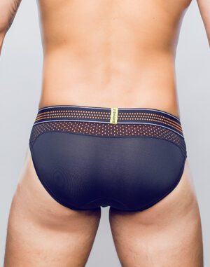 NEON MESH BRIEF<span> - </span>NEON ORANGE, XS