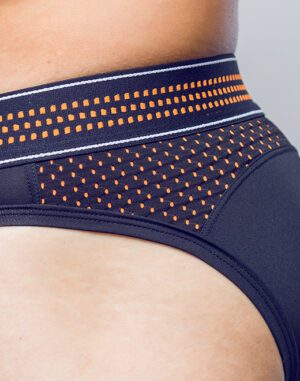 NEON MESH BRIEF<span> - </span>NEON ORANGE, XL