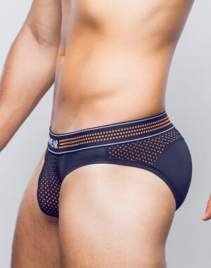 NEON MESH BRIEF<span> - </span>NEON ORANGE, M