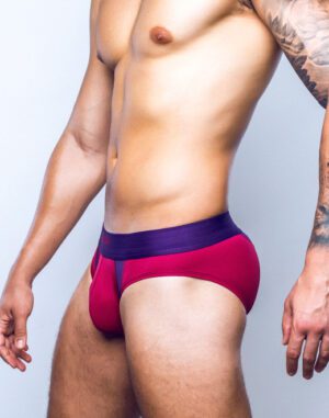 CRONUS BRIEF-beet red or white<span> - </span>Beet Red, M