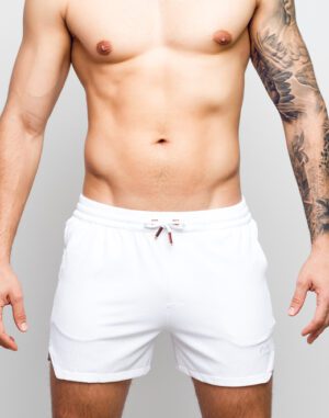 S90 Manly Shorts<span> - </span>White, S