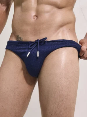 V30 Signet Swim Brief-Navy