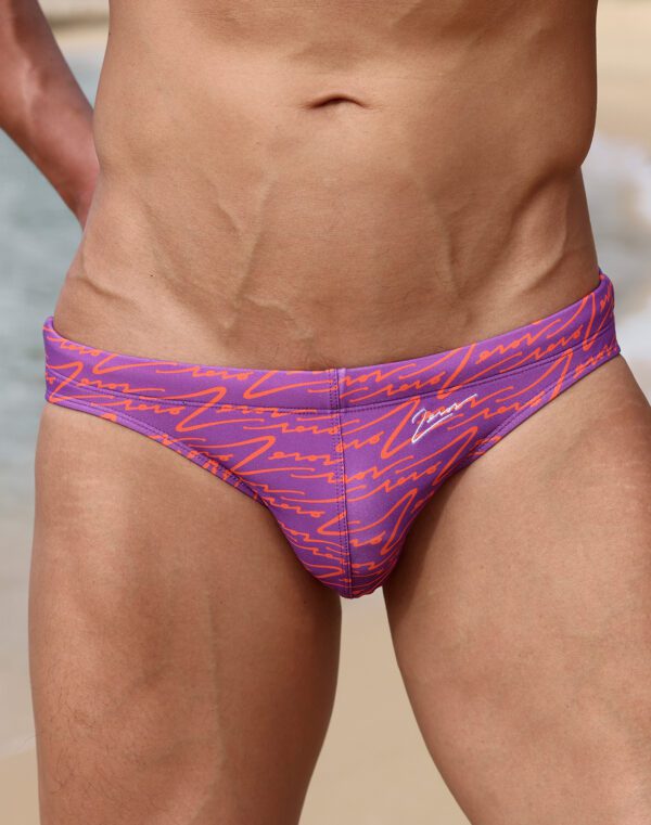V20 Signature Print Swim Brief - Image 6