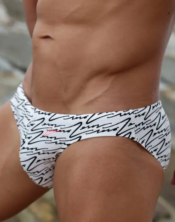 V20 Signature Print Swim Brief