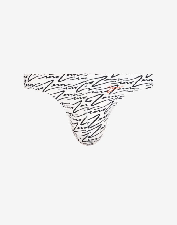 V80 Signature Print Swim Thong - Image 11