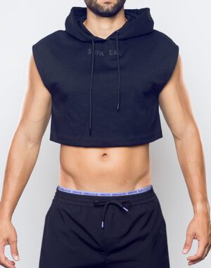 Cropped Hoodie - 2 new colors<span> - </span>Black, L