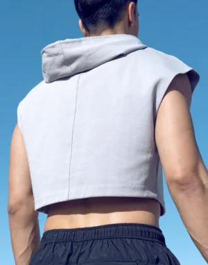 Cropped Hoodie - 2 new colors<span> - </span>GREY, XL