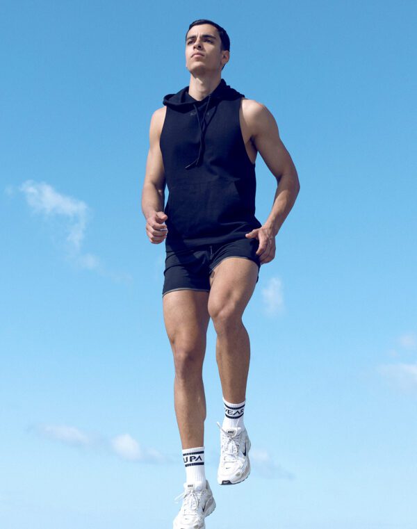 Sleeveless Hoodie - 2 colors - Image 2