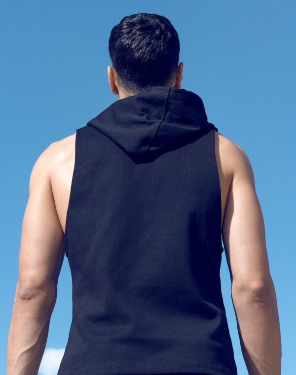 Sleeveless Hoodie - 2 colors - Image 6