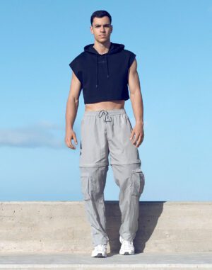 Zip-off Pants<span> - </span>GREY, L