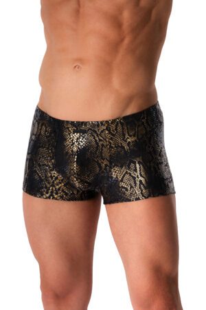 2-12973 M2579 Beach MICRO PANTS<span> - </span>BLACK/GOLD, S