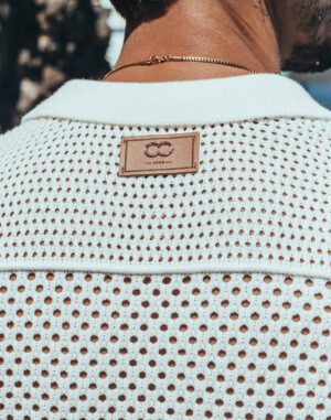 Amalfi Knitted Shirt<span> - </span>White, M