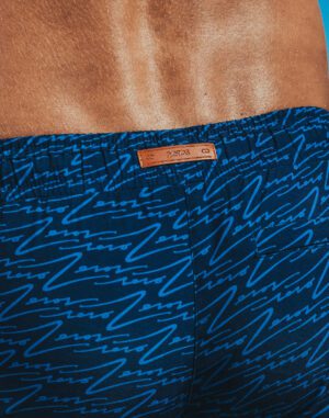 S70 Printed Signature Short - Navy<span> - </span>Navy, XL