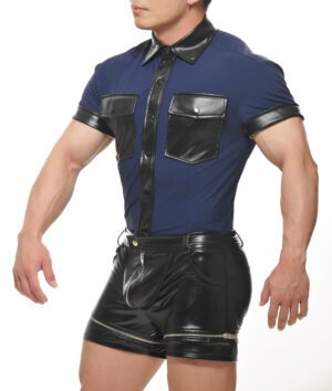 DURANGO-Denim Muscle Vest-The Cowboy<span> - </span>Black, S