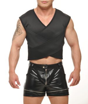 THETA-Crop Top-The Club Kid-Black<span> - </span>Black, XL