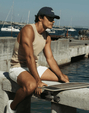 ICON Tank Top - 3 colors<span> - </span>Beige, M