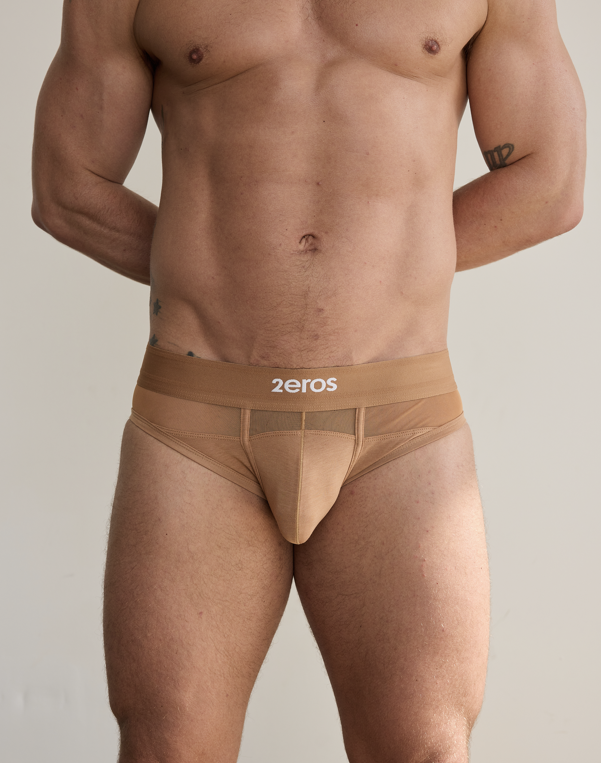 Morpheus Brief Underwear<span> - </span>Taupe, XL