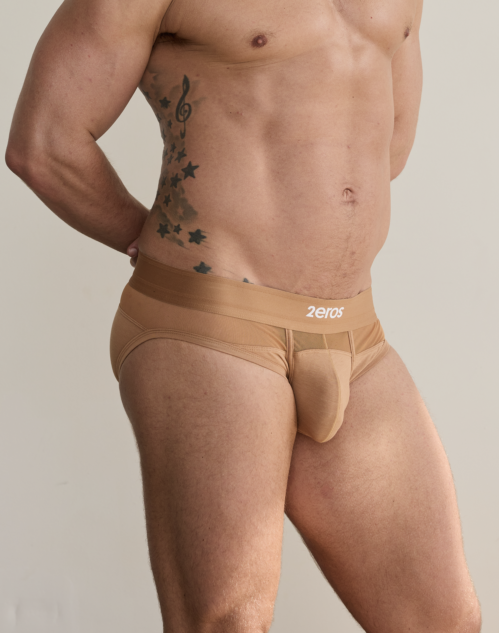Morpheus Brief Underwear<span> - </span>Taupe, L