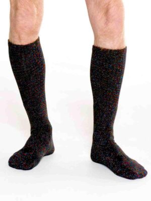 FK SPORT HIGH CALF RAINBOW GLITTER SOCKS