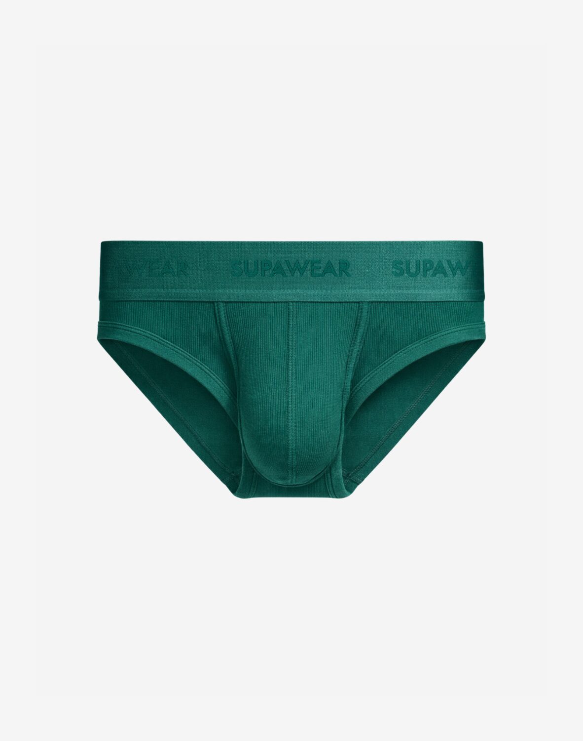 Ribbed Brief - Emerald, Black or Green - Image 16