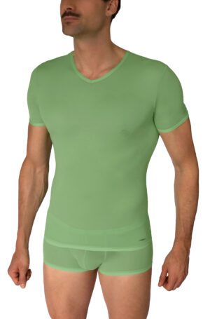 1-09924-RED 2602 V-Neck T-Shirt A/W'26