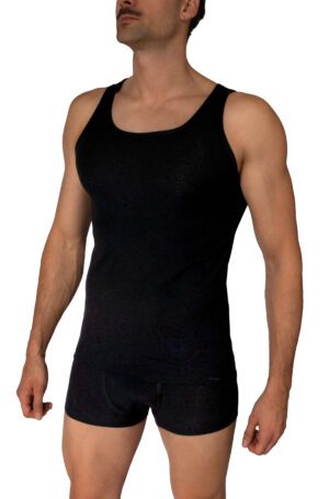 1-09925-RED 2604 Sportshirt<span> - </span>Black, S