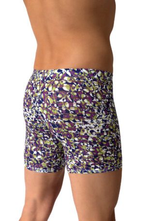 1-09965-RED 2610 Bikerpants<span> - </span>Violet Print, XXL