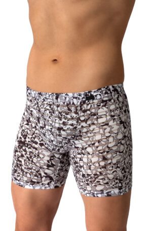 1-09965-RED 2610 Bikerpants<span> - </span>Black Print, S