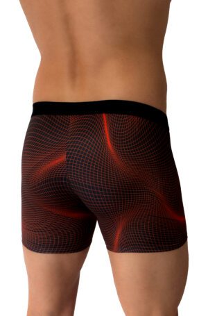 1-09980-RED 2612 Boxerpants<span> - </span>RED PRINT, L