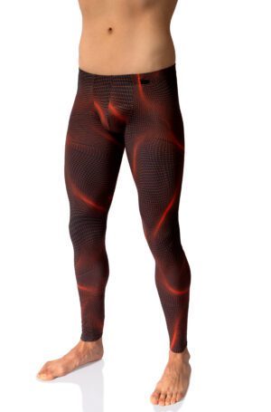 1-09983-RED 2612 Long Johns<span> - </span>RED PRINT, S