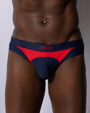 V10 AKTIV Racer Swim Brief-2 colors<span> - </span>Navy, XS