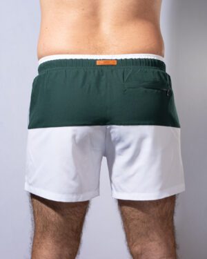 S70 Color-Block Shorts<span> - </span>Green, S