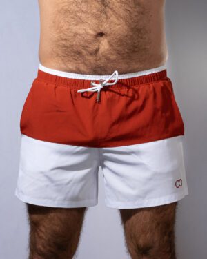 S70 Color-Block Shorts<span> - </span>Red, XS