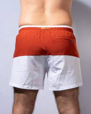 S70 Color-Block Shorts<span> - </span>Red, M