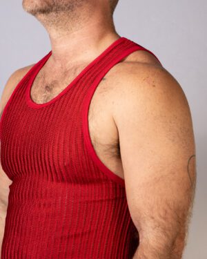 FK SPORT Captivity Tank - Mesh - 3 colors<span> - </span>BURGUNDY, M