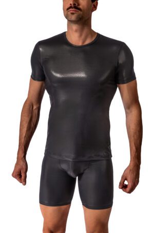 2-12989-M2614-Casual T’Shirt<span> - </span>Black, S