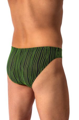 M2615-2-12991-Hip Brief<span> - </span>Neon Black/Lime, M