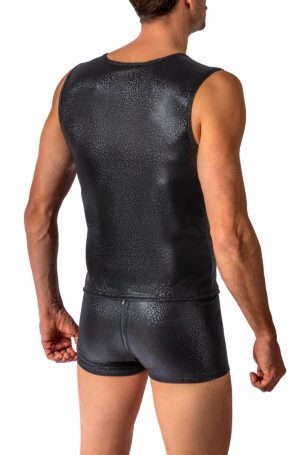 2-12998-M2616-Zipped Vest<span> - </span>Black, S