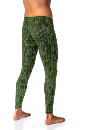 M2615-2-12999-Long Johns<span> - </span>Neon Black/Lime, M
