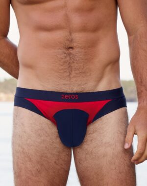 V10 AKTIV Racer Swim Brief-2 colors<span> - </span>Navy, M