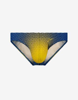 V20 Comic Swim Briefs<span> - </span>yellow/blue, M