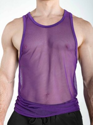 FK SPORT Trawler Tank Tops-2COLORS<span> - </span>Purple, M
