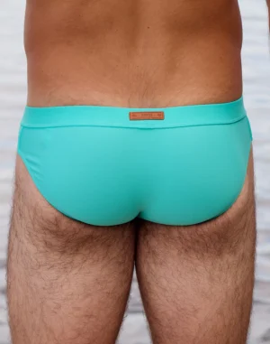 V10 Encore Swim Brief<span> - </span>neon mint, S
